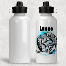 Load image into Gallery viewer, Gamer Controller Personalised Water Bottle - 400/600ml
