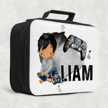 Load image into Gallery viewer, Gamer Character Insulated Lunch Bag
