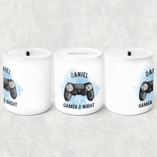 Load image into Gallery viewer, Gamer Personalised Money Savings Pot

