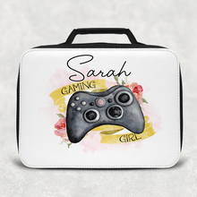 Load image into Gallery viewer, Gaming Girl Game Control Insulated Lunch Bag
