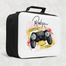 Load image into Gallery viewer, Gaming Girl Game Control Insulated Lunch Bag
