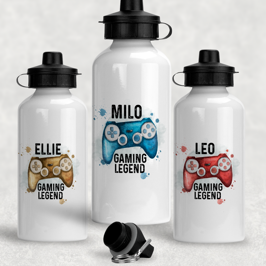 Gaming Legend Personalised Water Bottle - 400/600ml
