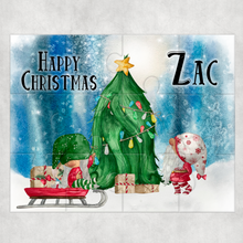 Load image into Gallery viewer, Gonk Christmas Gnome Personalised Jigsaw Various Sizes &amp; Pieces
