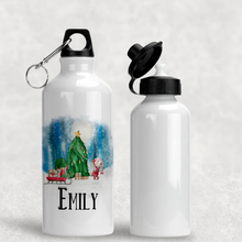 Load image into Gallery viewer, Gonk Xmas Gnome Personalised Christmas Aluminium Water Bottle 400/600ml
