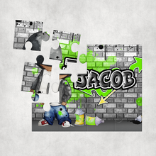 Load image into Gallery viewer, Graffiti Skater Jigsaw Various Sizes &amp; Pieces
