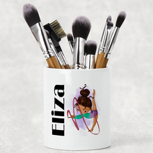 Load image into Gallery viewer, Gymnast Pencil Caddy / Make Up Brush Holder

