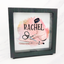 Load image into Gallery viewer, Hairdresser Personalised Money Box Frame
