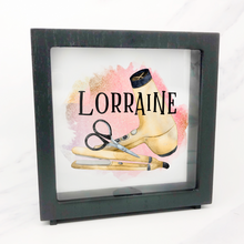 Load image into Gallery viewer, Hairdresser Personalised Money Box Frame
