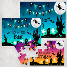 Load image into Gallery viewer, Halloween Trick or Treat Jigsaw Various Sizes &amp; Pieces
