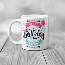 Load image into Gallery viewer, Personalised Happy Birthday Mug - Mug - Molly Dolly Crafts
