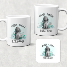 Load image into Gallery viewer, Hoppy Easter Personalised Watercolour Mug
