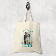 Load image into Gallery viewer, Hoppy Easter Bunny Watercolour Tote Bag
