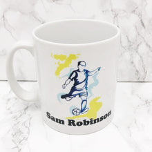 Load image into Gallery viewer, Personalised Football Watercolour Mug | Ceramic and Unbreakable Polymer - Mug - Molly Dolly Crafts
