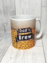 Load image into Gallery viewer, Dad&#39;s Brew Father&#39;s Day Mug - Mug - Molly Dolly Crafts
