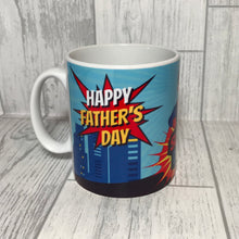 Load image into Gallery viewer, Super Dad Father&#39;s Day Mug - Mug - Molly Dolly Crafts
