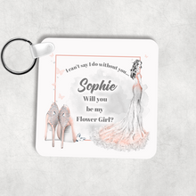 Load image into Gallery viewer, I Can&#39;t Say I Do Without You Will You Be My  Wedding Gift Keyring

