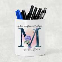 Load image into Gallery viewer, I&#39;d Pick You Mother&#39;s Day Pencil Caddy / Make Up Brush Holder
