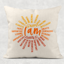 Load image into Gallery viewer, I Am...Positive Affirmations Cushion
