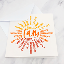 Load image into Gallery viewer, I Am...Positive Affirmations Mental Health Card
