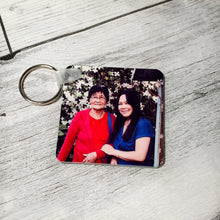 Load image into Gallery viewer, Personalised Photo Keyring Single &amp; Double Sided - Keyring - Molly Dolly Crafts
