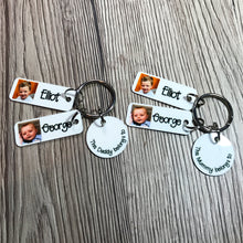 Load image into Gallery viewer, This Mummy/Daddy/Granny Belongs To Personalised Keyring -  - Molly Dolly Crafts
