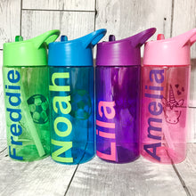 Load image into Gallery viewer, Kids Back To School Personalised Water Bottle 400ml - Bottles - Molly Dolly Crafts
