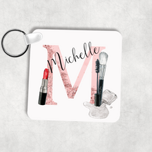 Load image into Gallery viewer, Make Up Alphabet Cosmetic Keyring

