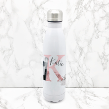 Load image into Gallery viewer, Make Up Alphabet Personalised Travel Flask Water Bottle 500ml

