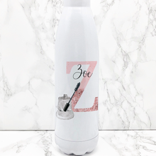 Load image into Gallery viewer, Make Up Alphabet Personalised Travel Flask Water Bottle 500ml
