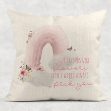 Load image into Gallery viewer, I&#39;d Pick You Wonky Rainbow Mother&#39;s Day Cushion
