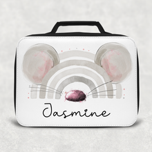 Load image into Gallery viewer, Mouse Rainbow Personalised Insulated Lunch Bag
