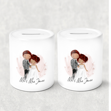 Load image into Gallery viewer, Mr &amp; Mrs Wedding Couple Fund Money Savings Pot
