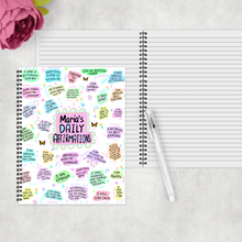 Load image into Gallery viewer, Nurse Positive Affirmations Personalised Notebook
