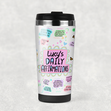 Load image into Gallery viewer, Nurse Positive Affirmations Personalised 420ml Travel Mug
