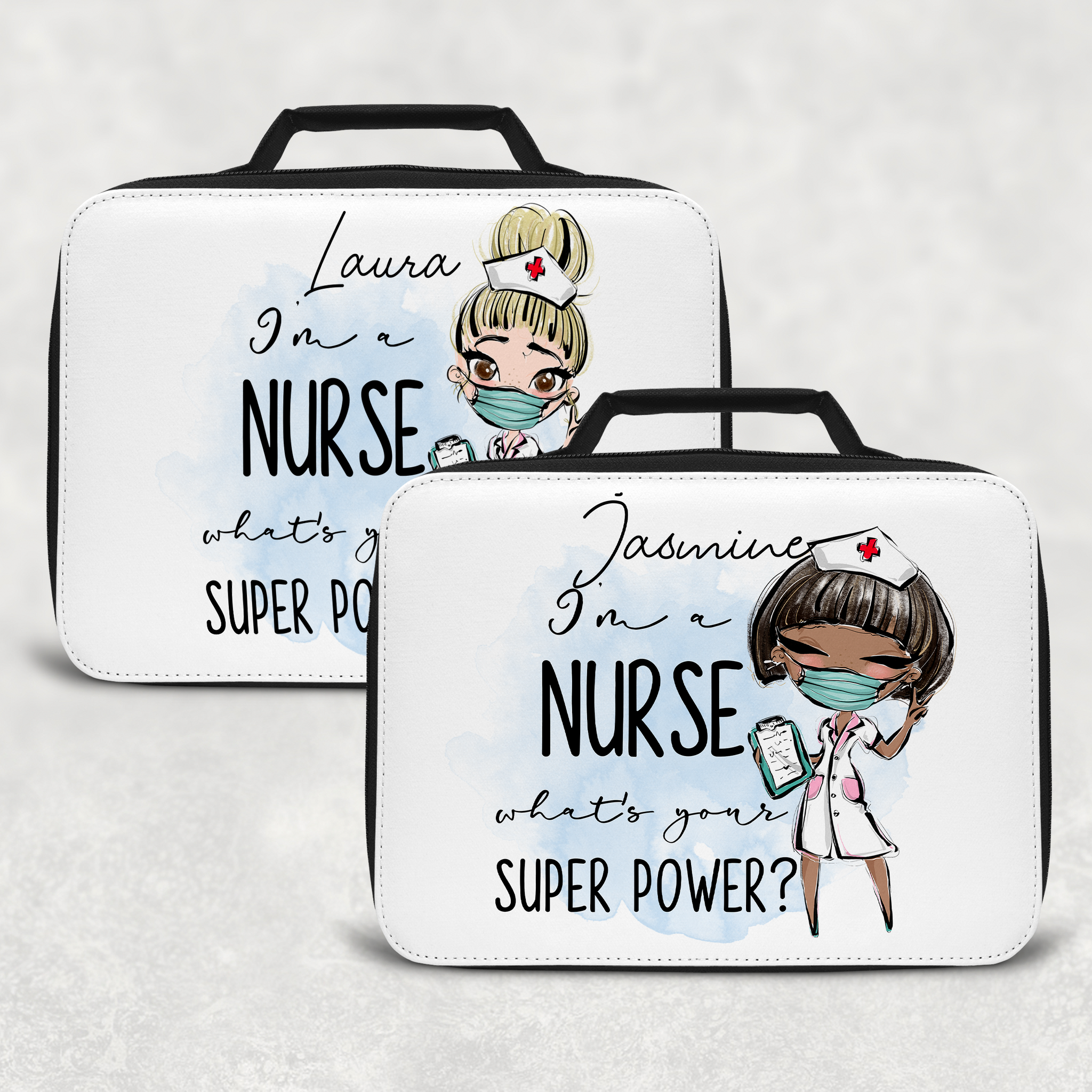 I m a Nurse What s Your Superpower Personalised Insulated Lunch Bag