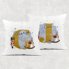Load image into Gallery viewer, Christmas Nutcracker Personalised Cushion
