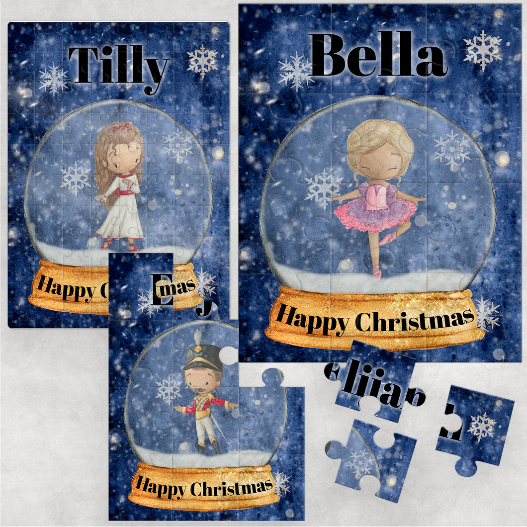Christmas Nutcracker Personalised Jigsaw Various Sizes & Pieces