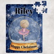 Load image into Gallery viewer, Christmas Nutcracker Personalised Jigsaw Various Sizes &amp; Pieces
