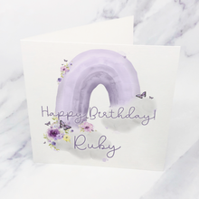 Load image into Gallery viewer, Wonky Rainbow Birthday Card
