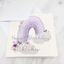 Load image into Gallery viewer, Wonky Rainbow Birthday Card
