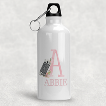 Load image into Gallery viewer, Pink Gamer Alphabet Personalised Water Bottle  - 400/600ml
