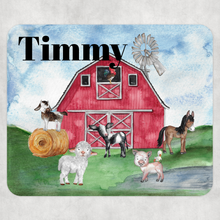 Load image into Gallery viewer, Farm Animal Kids Dinner Placemat &amp; Coaster
