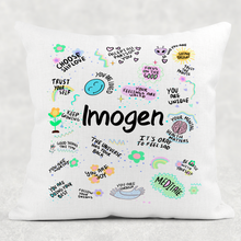 Load image into Gallery viewer, Positive Affirmations Personalised Cushion
