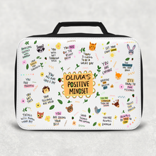 Load image into Gallery viewer, Positive Mindset Insulated Lunch Bag
