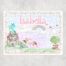 Load image into Gallery viewer, Princess Fairytale Personalised Jigsaw Various Sizes &amp; Pieces
