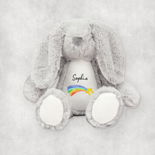 Load image into Gallery viewer, Rainbow Personalised Stuffed Toy
