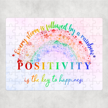 Load image into Gallery viewer, Rainbow Positivity Jigsaw Various Sizes &amp; Pieces
