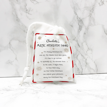 Load image into Gallery viewer, Magic Reindeer Food Christmas Small Drawstring Bag
