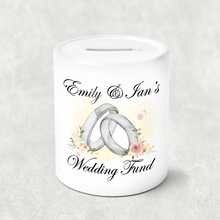 Load image into Gallery viewer, Rings Wedding Fund Money Savings Pot
