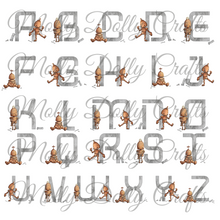 Load image into Gallery viewer, Robot Alphabet Personalised Money Saving Pot
